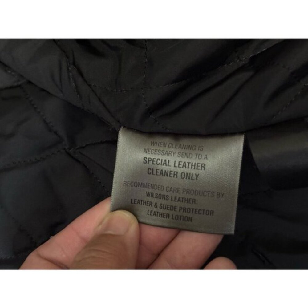 Wilsons Leather Thinsulate Lined Soft Leather Bom… - image 4